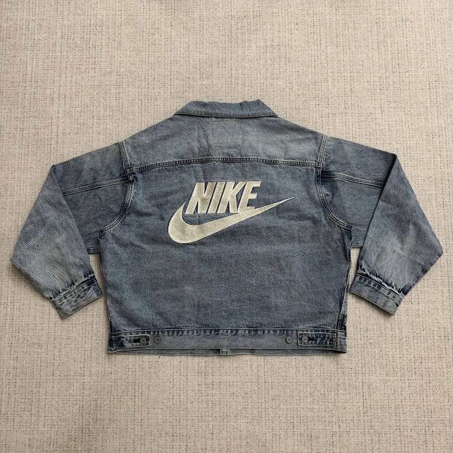 Nike Embroidered Denim Jacket