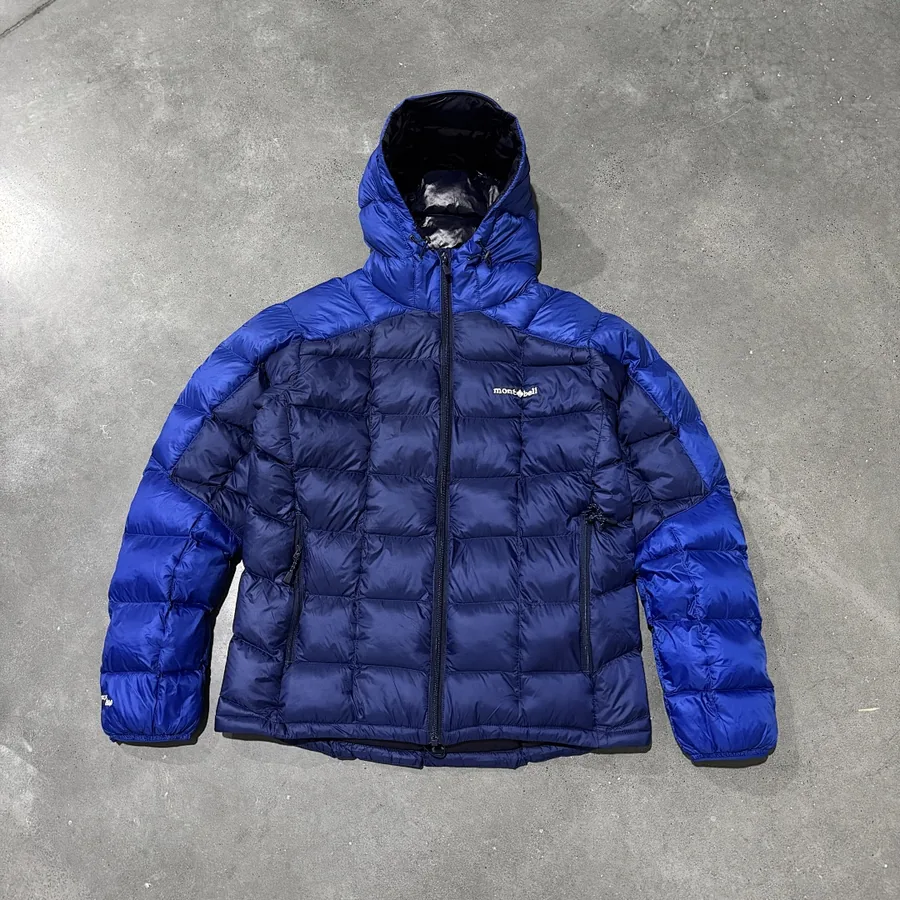 Montbell puff jacket dark blue