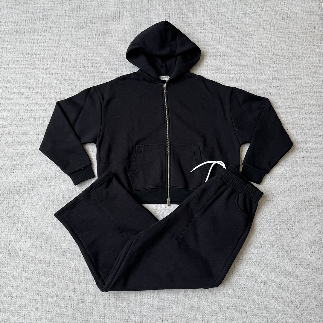 Sweat tracksuit black