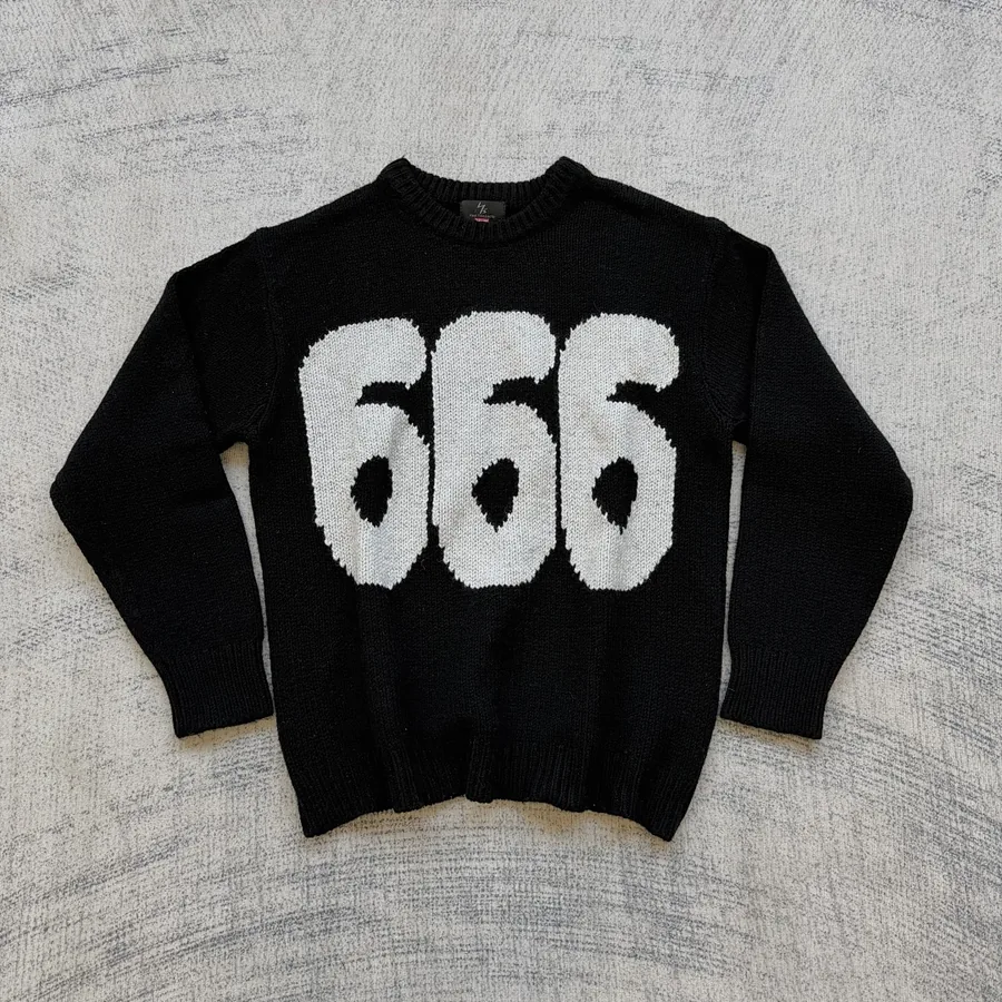 Sup 666 knit sweatshirt