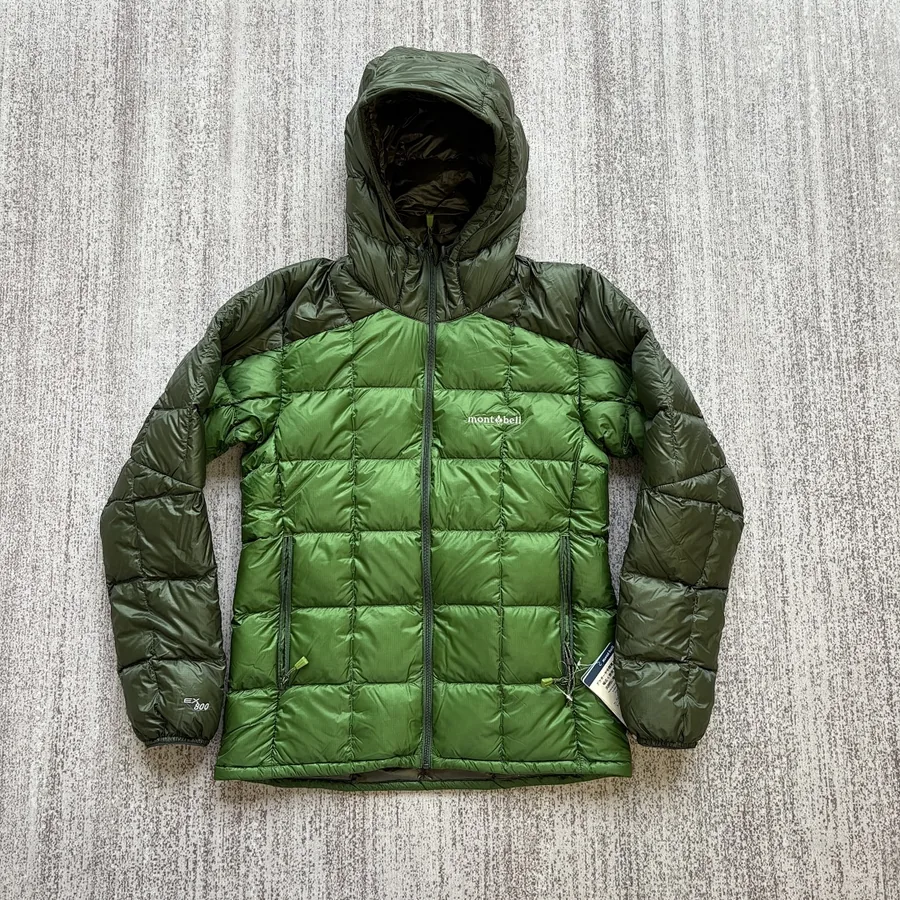 Montbell Green puff jacket
