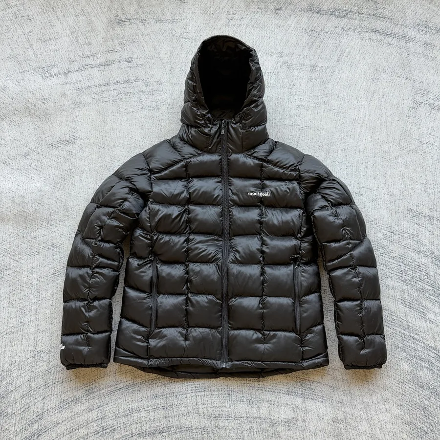 Montbell puff jacket（Glossy black）SOLD