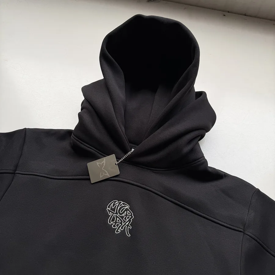 Mertra Double-Hood Tracksuit Black