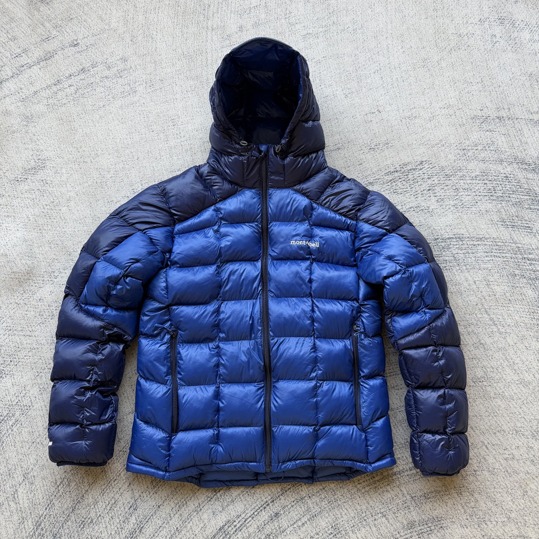 Montbell puff blue