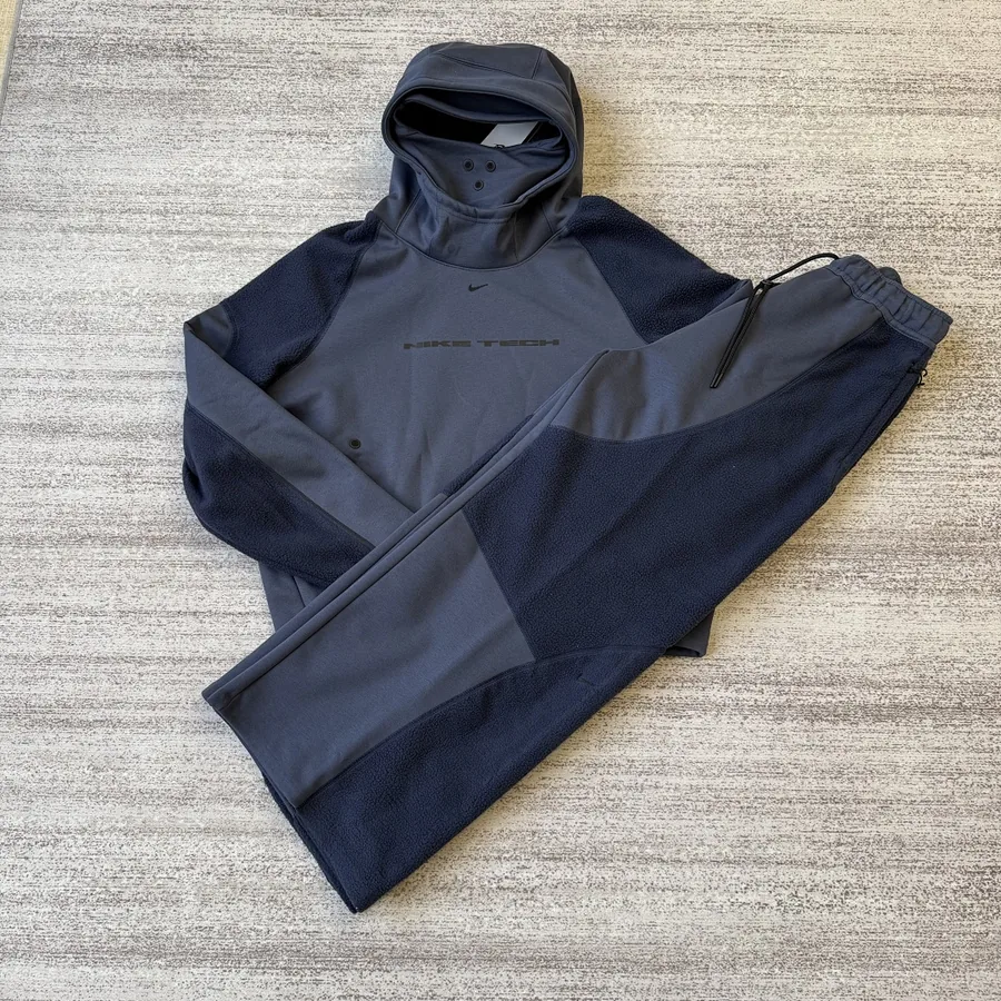 Nike Tech Fleece Tracksuit Navy