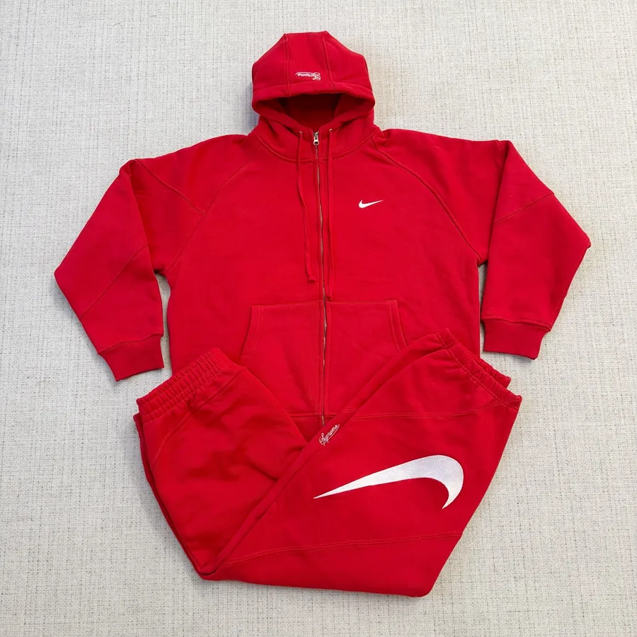 Supreme x Nike Tracksuit Red