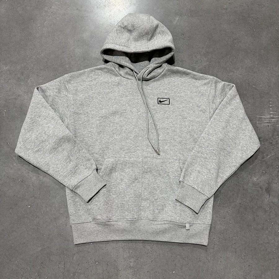Nike Boxed Swoosh Hoodie Grey