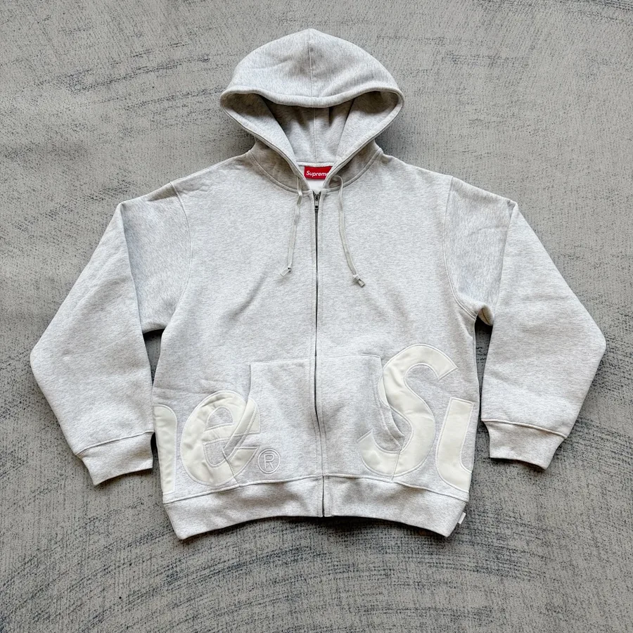 Supreme big logo hoodie