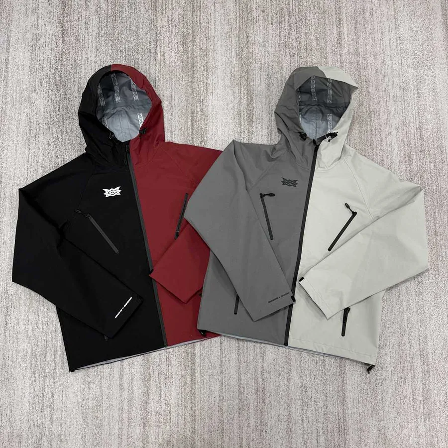 Mertra x Umbro Technical Jacket (Black & red)