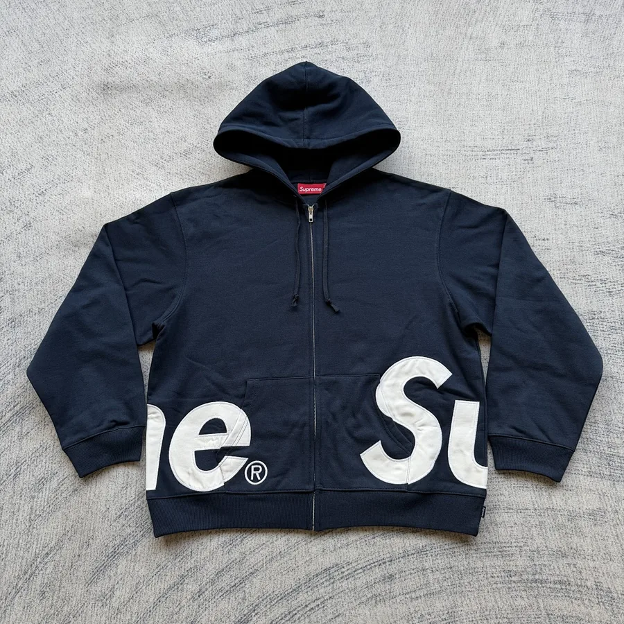 Supreme big logo hoodie