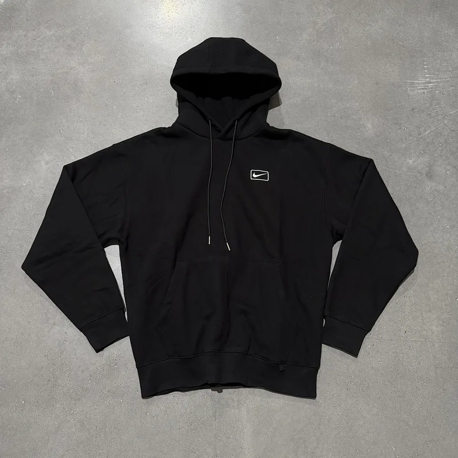 Nike Boxed Swoosh Hoodie Black
