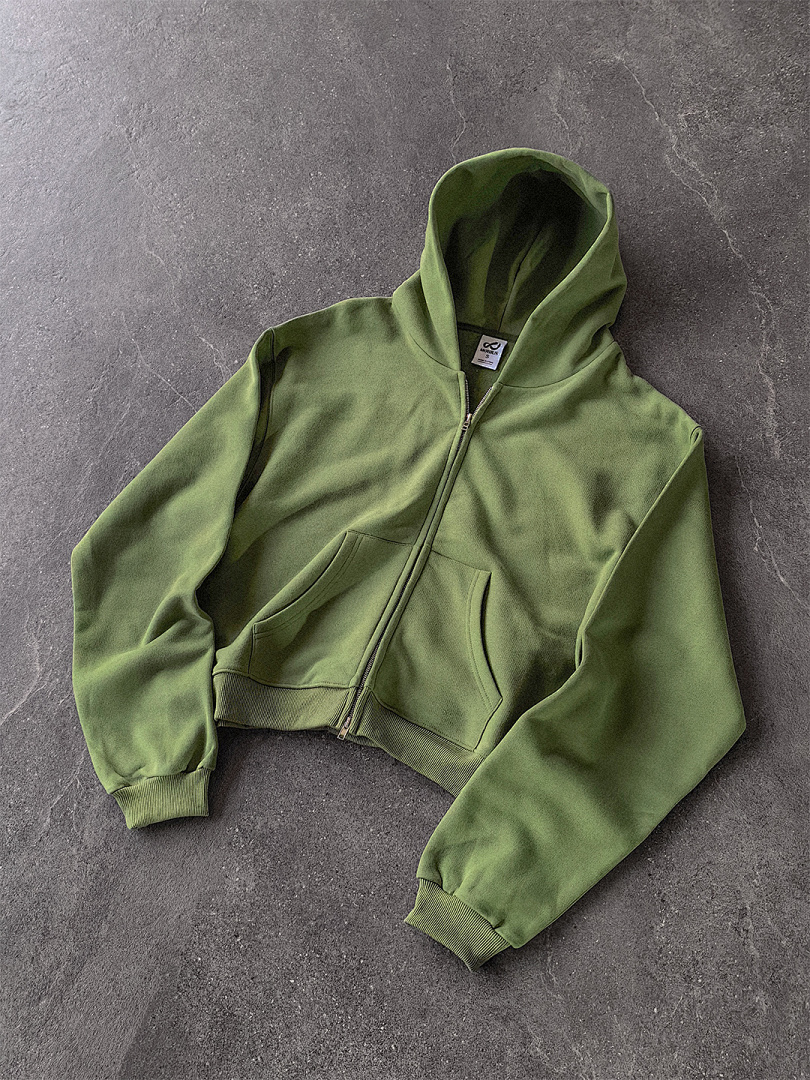 Mobius 380GSM ALIVE GREEN HOODIE
