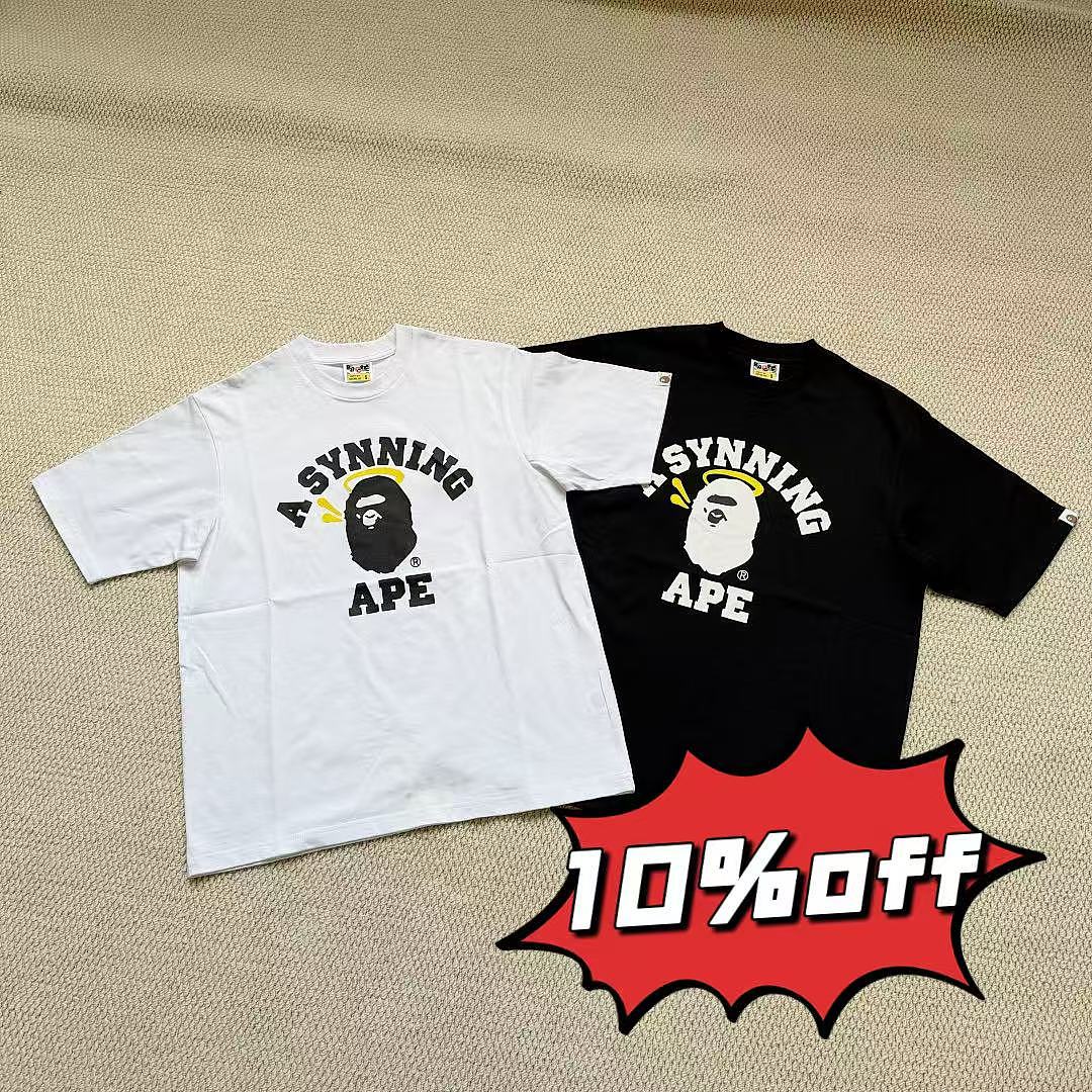 Syna Bape logo tees