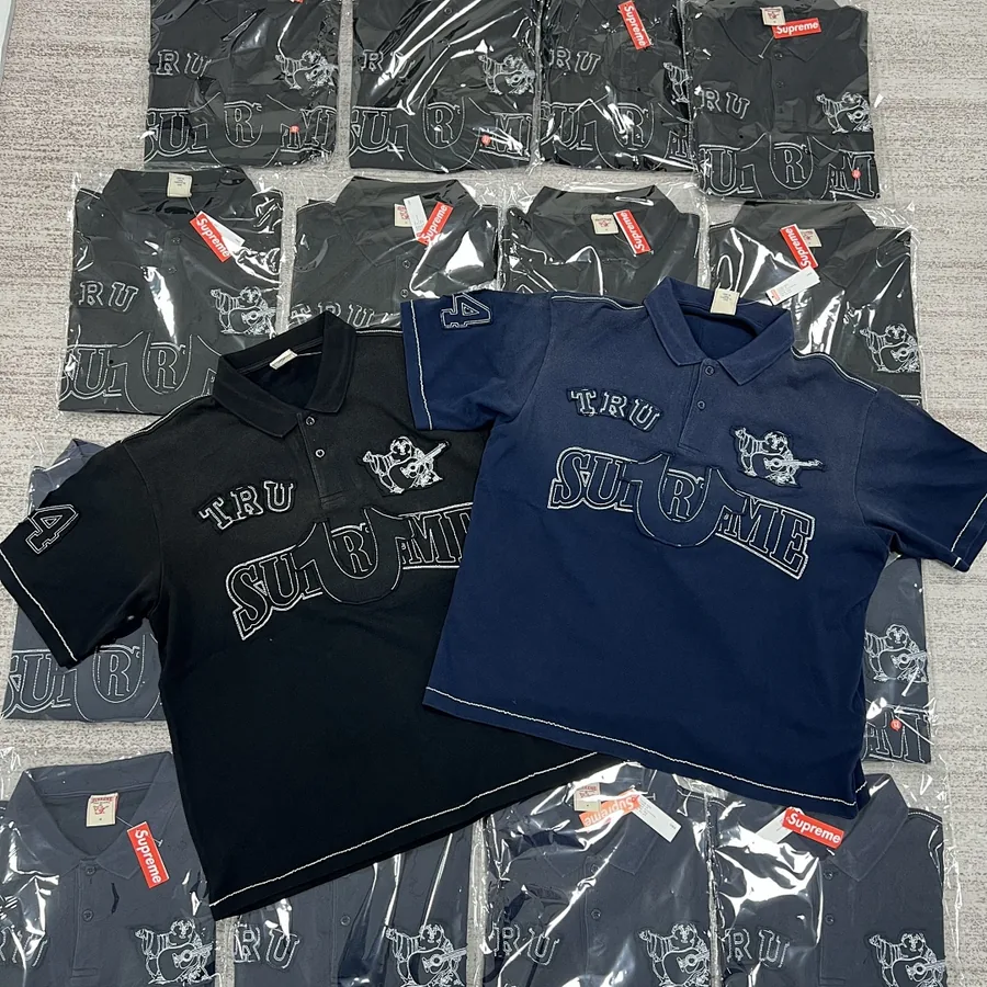 Supreme x True Religion Appliqué Polo（2colors