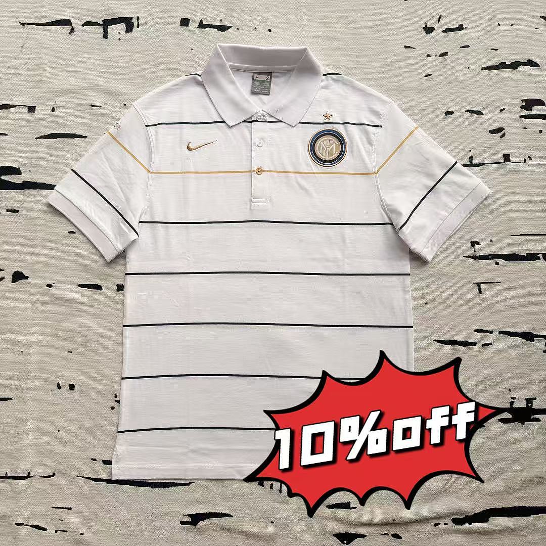NK vintage milan polo shirt