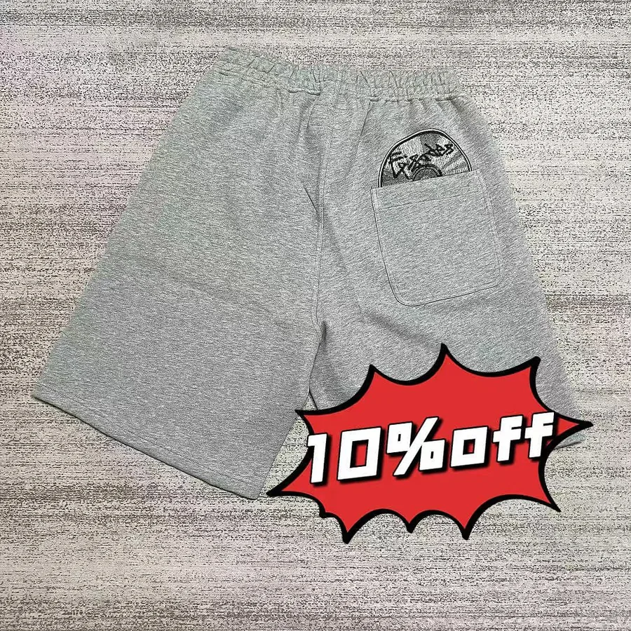 Trapstar Irongate Sweat Shorts Grey