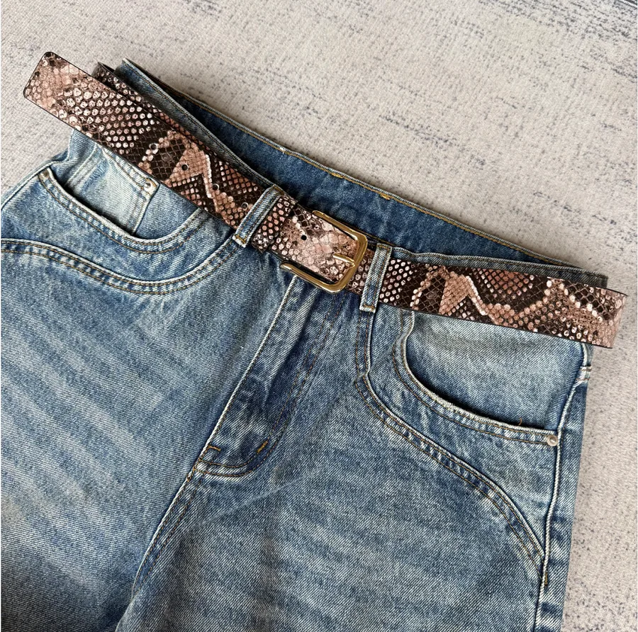 Fyredwrld snake skin belt (inspired by Mutimer )
