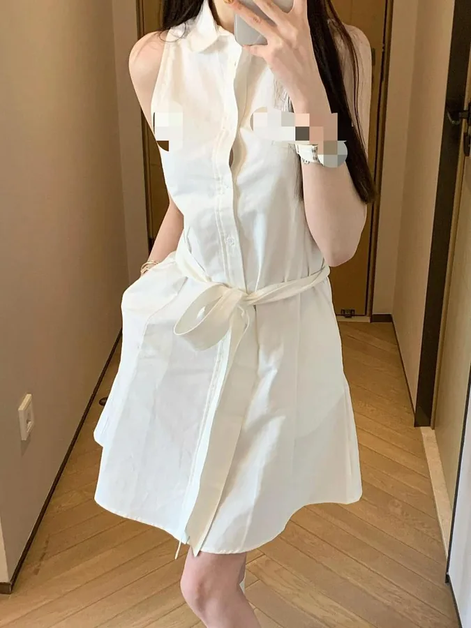 White Shirt Dress