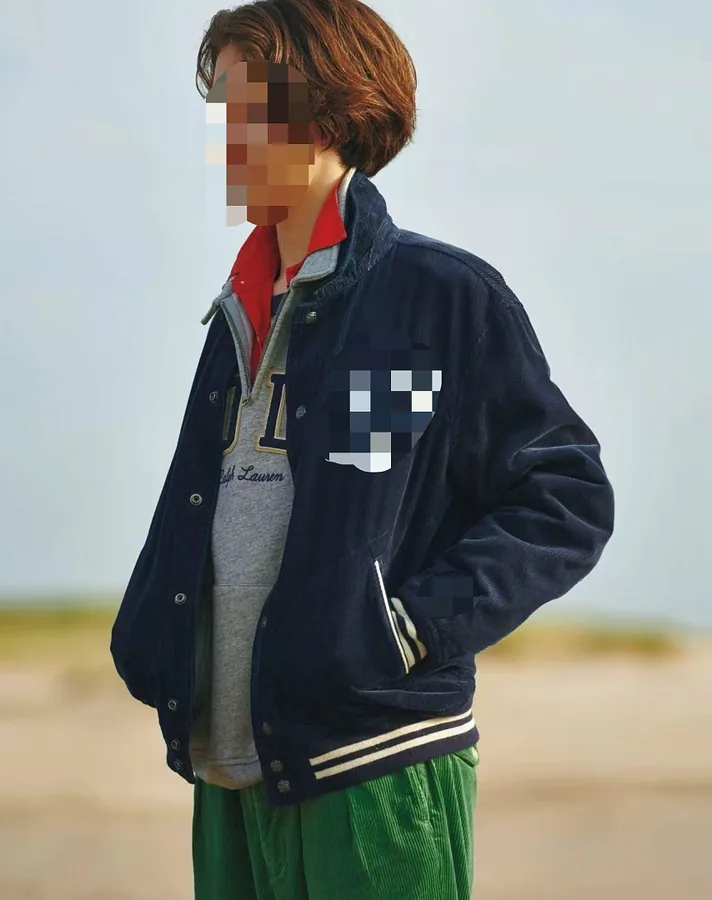 Ralph Lauren Corduroy Baseball Jacket