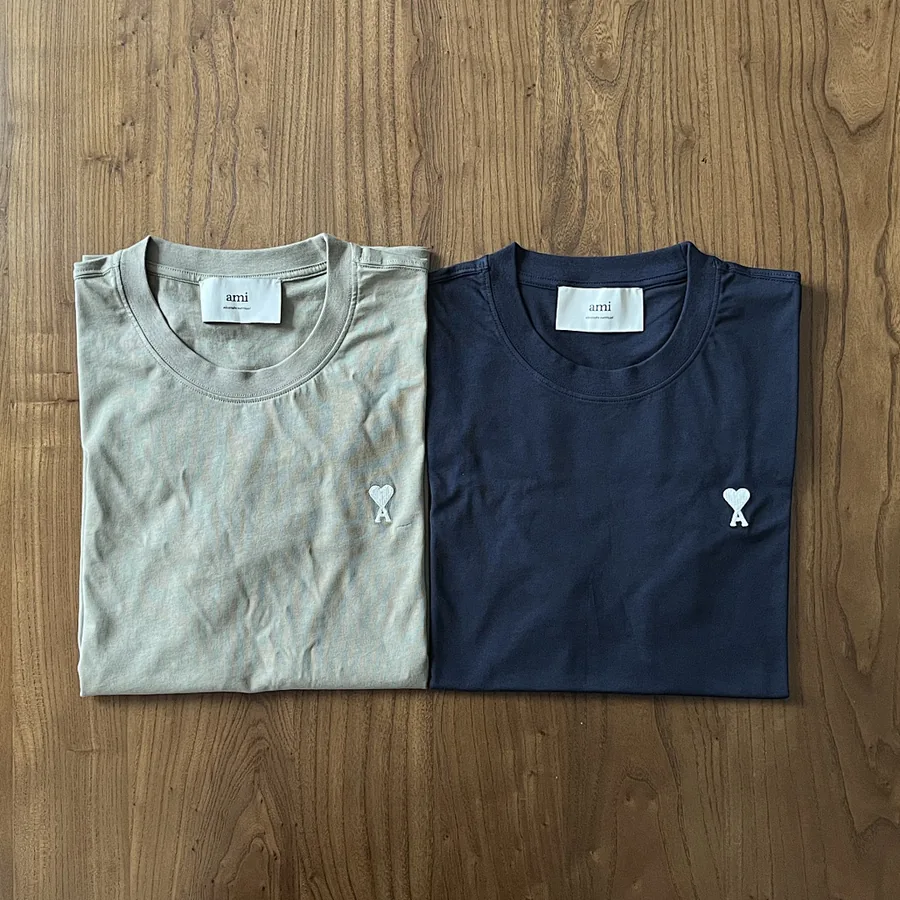 AMI small white heart tshirt, P15, https://item.taobao.com/item.htm?ft=t&id=1020772713032