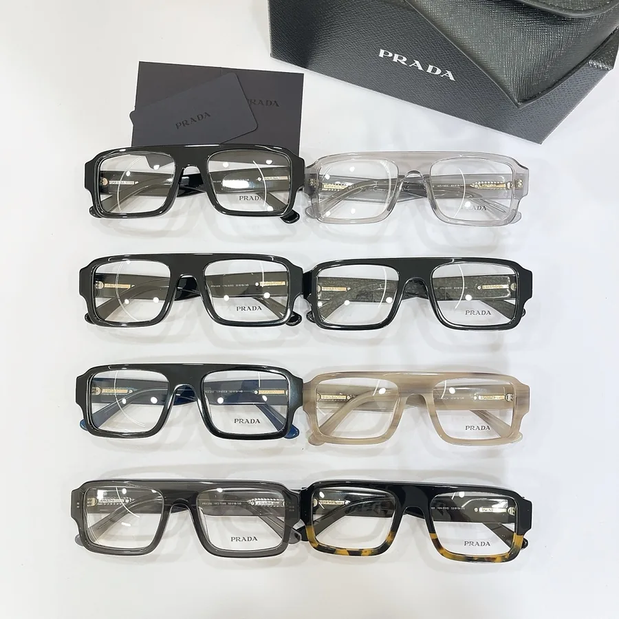 Prada Square-Frame Eyeglasses