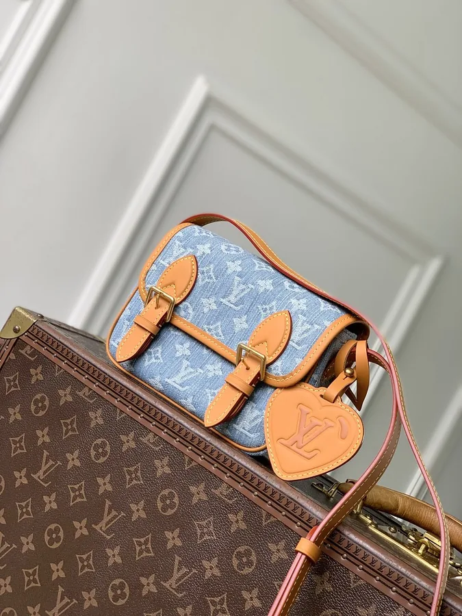 LV Monogram Denim Mini Crossbody Bag