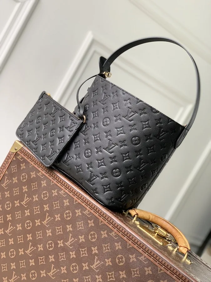LV Monogram Empreinte Bucket Bag
