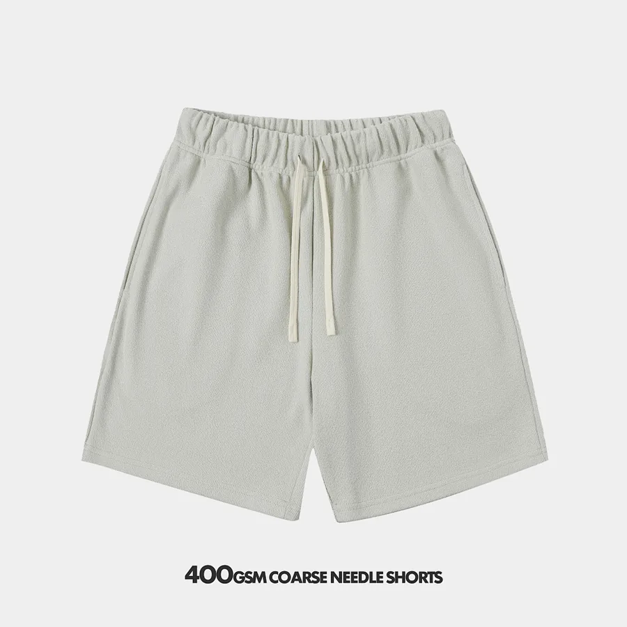 400gsm Union Kingdom Coarse Needle Texture Blank Shorts