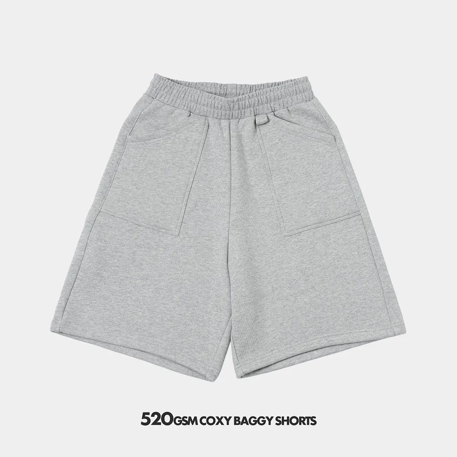 [add new color] 520gsm Union Kingdom Cozy Baggy Shorts