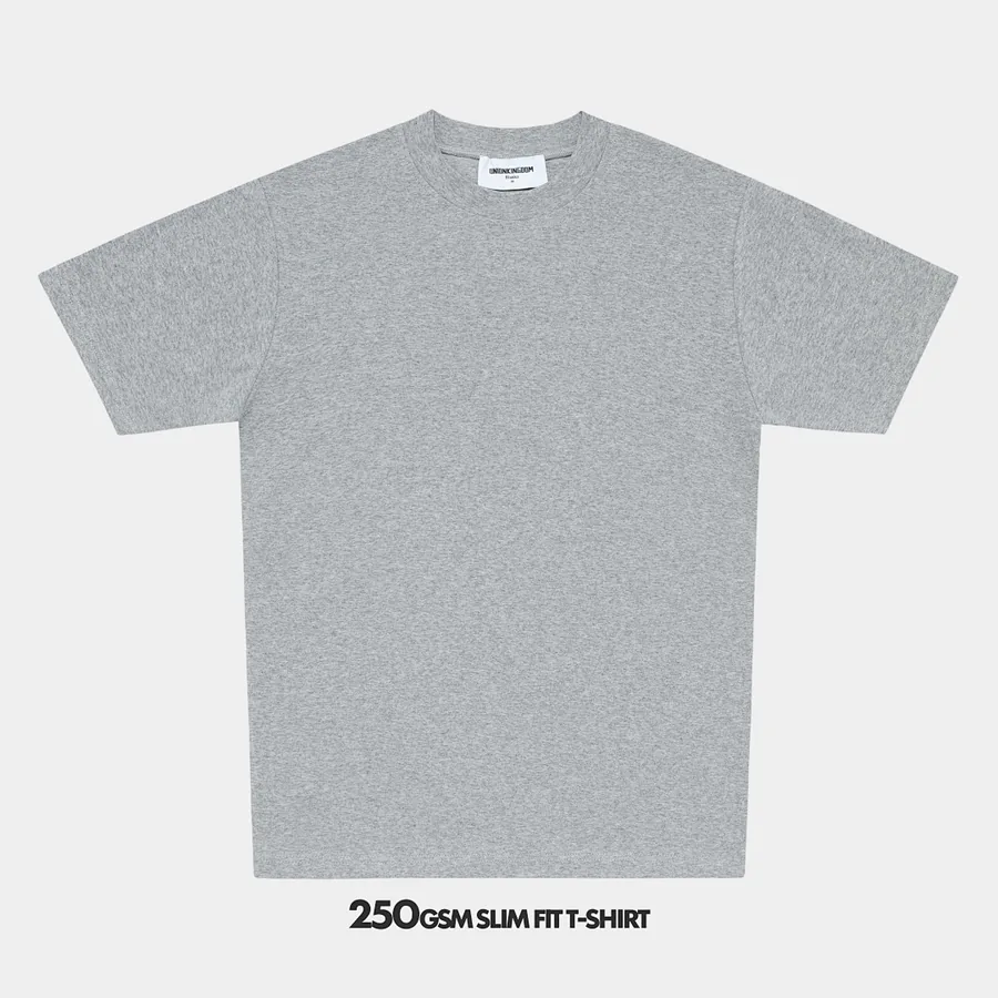 250gsm/280gsm Union Kingdom Cotton Slim Fit Blank T-shirt