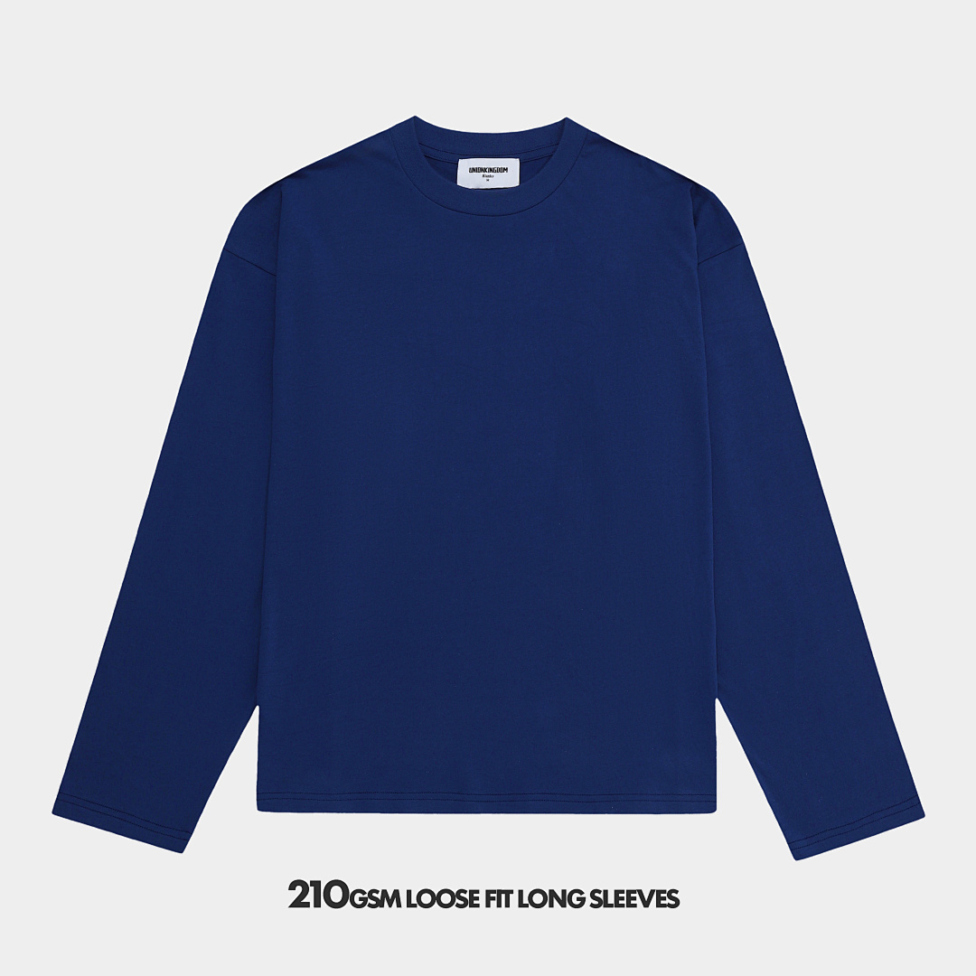 210gsm Union Kingdom 100% Cotton Ultra Soft Long Sleeve