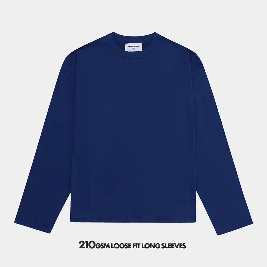 210gsm Union Kingdom 100% Cotton Ultra Soft Long Sleeve