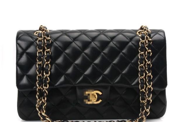 Chanel Style Quilted Chain Shoulder Bag