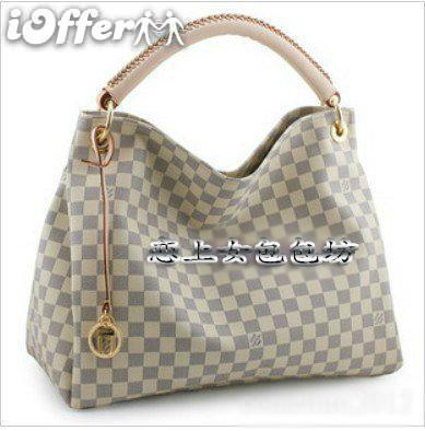 Louis Vuitton Damier Azur Shoulder Bag M40249