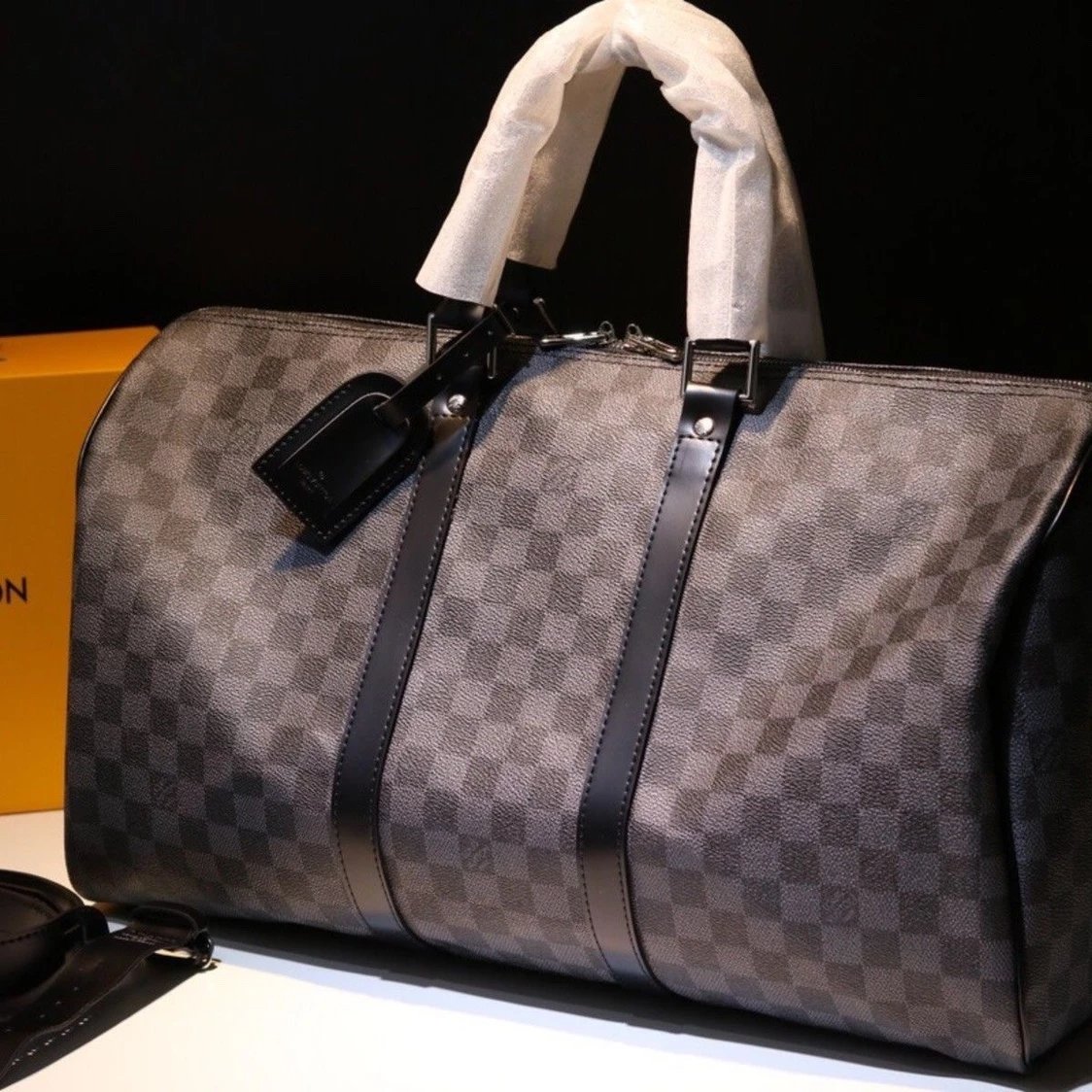 Louis Vuitton Keepall 55 Damier Travel Bag M41414
