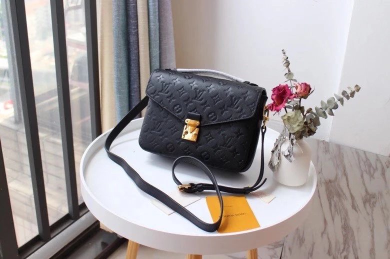 Louis Vuitton 40780 Embossed Crossbody Bag