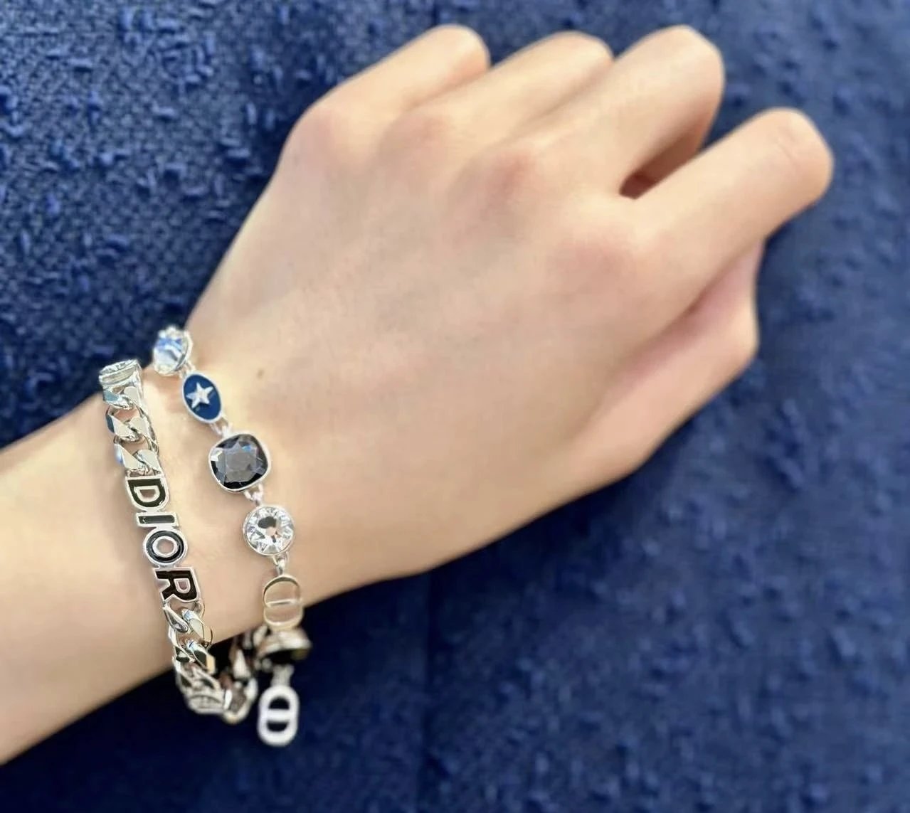 CD Swarovski Crystal Bracelet/Necklace -d30117