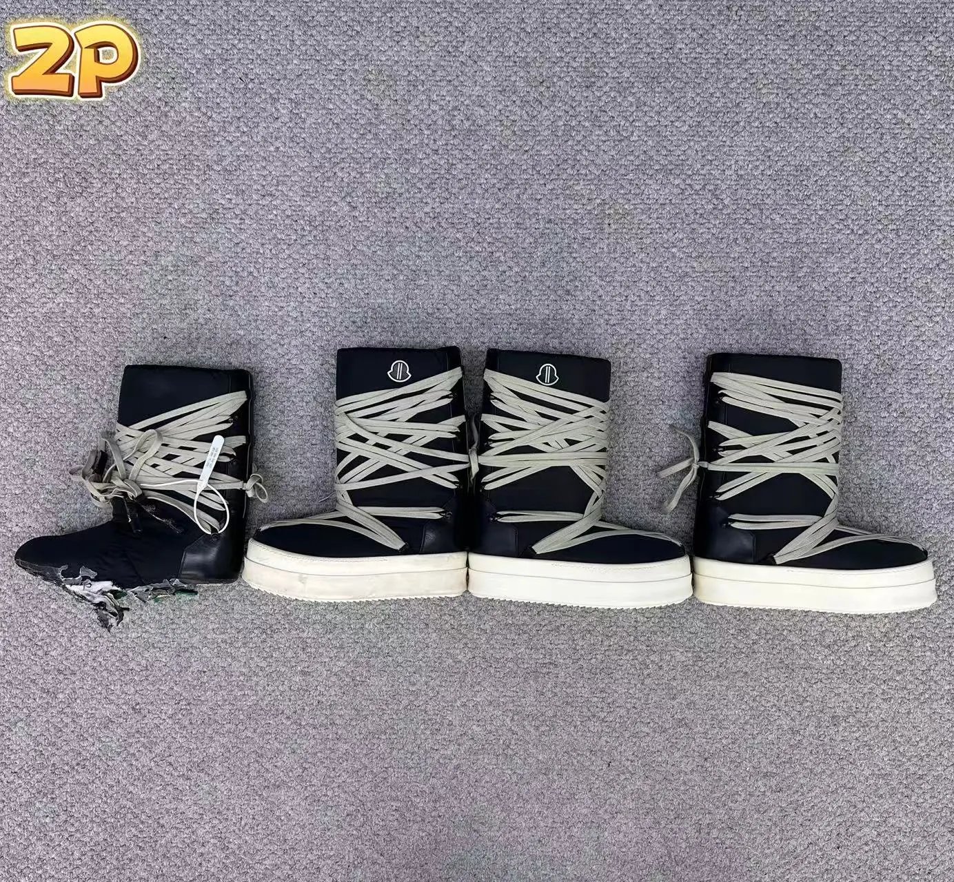 MK RO Strap snow boots