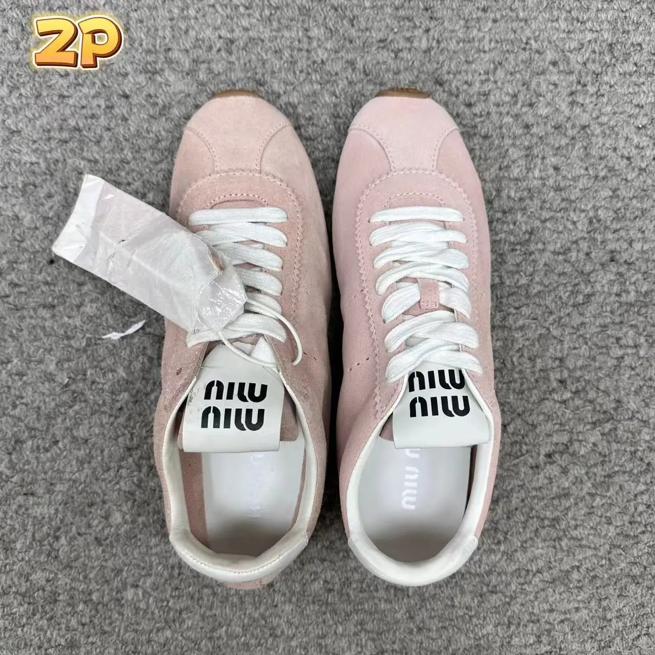 miu plume suede Deokjun shoes