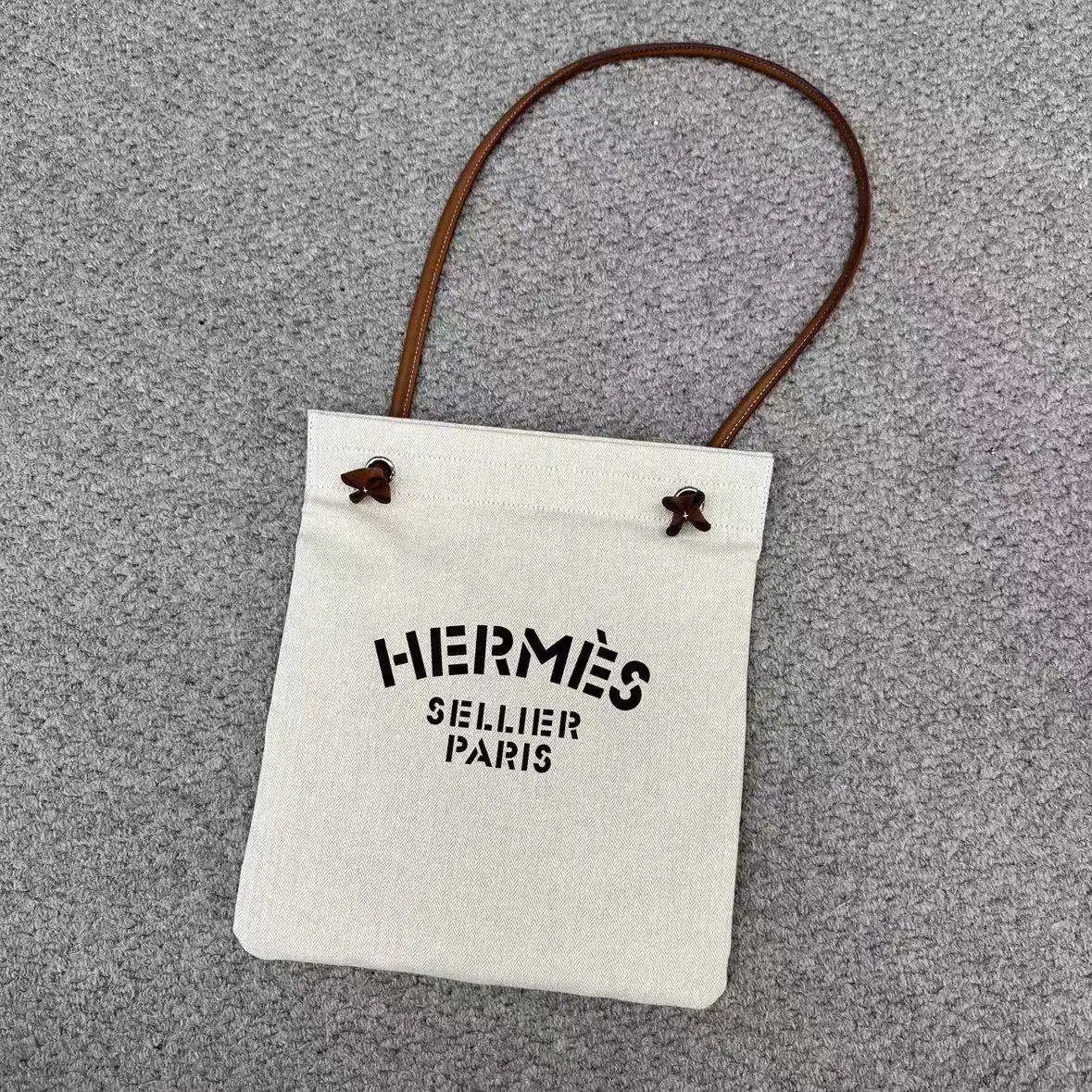 H Aline canvas bag