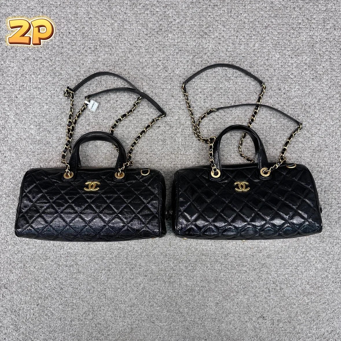 25A Oil Wax Leather Bowling Bag