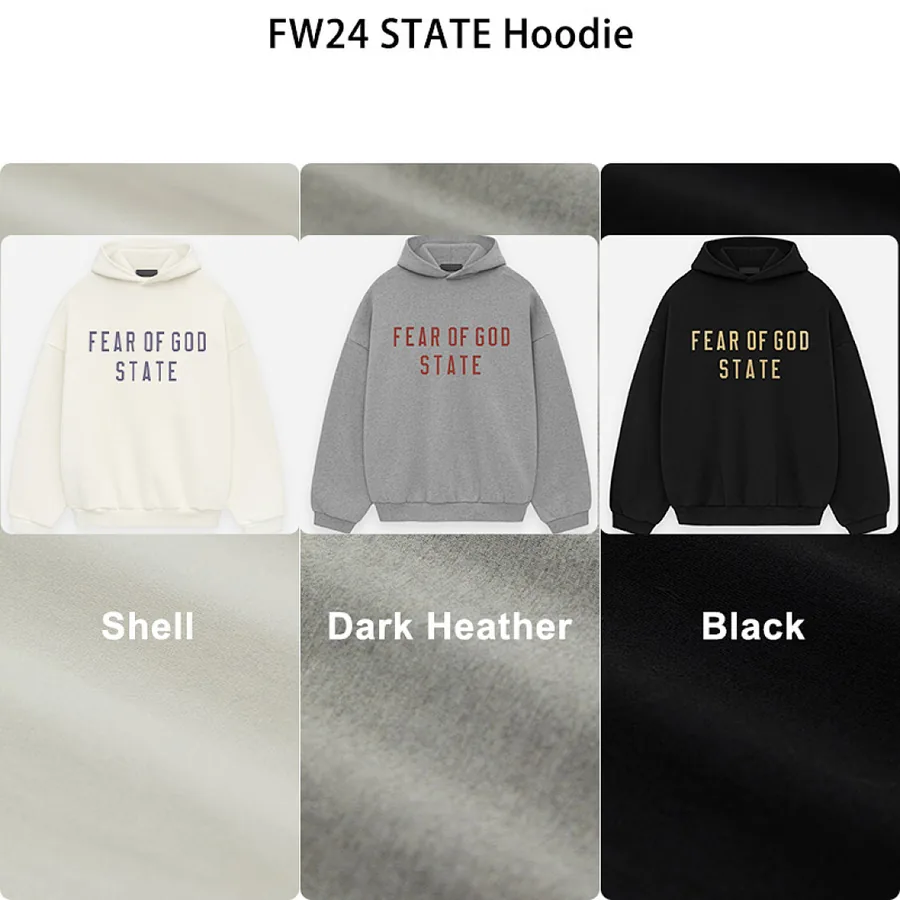 24FW State Hoodie (480GSM Fleece)